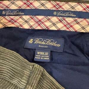 Brooks Brothers Corduroy Pants - Olive